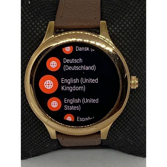 Fossil Gen 3 Authentic Genuine Smart Watch Custom Band FTW6005 DC712 - Picture 2 of 12